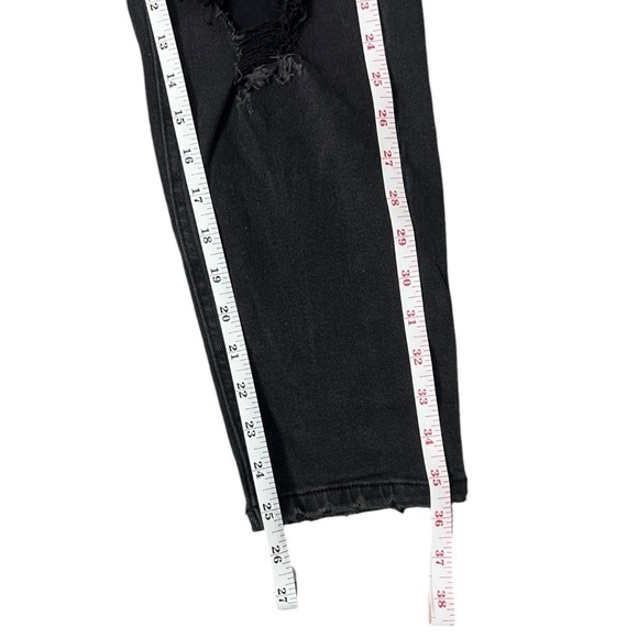 NWT Wild Fable Super High Rise Tapered Black Wash Jean - Size 00 - Picture 4 of 9